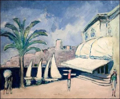 Qui a peint "L'hiver à Cannes" ?