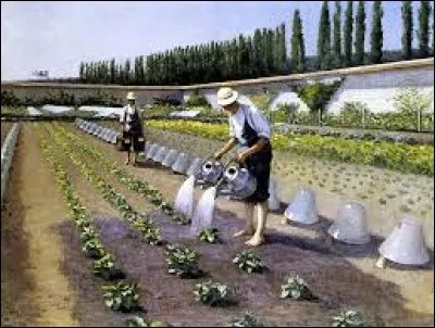 Qui a peint "Les jardiniers" ?