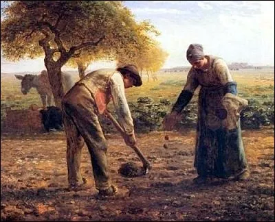 Qui a peint "Les planteurs de pommes de terre" ?