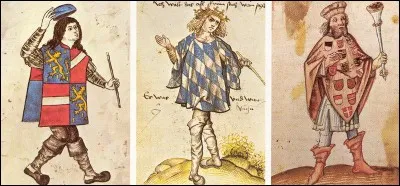 Manteau court et large recouvrant l'armure des chevaliers à l'époque médiévale :