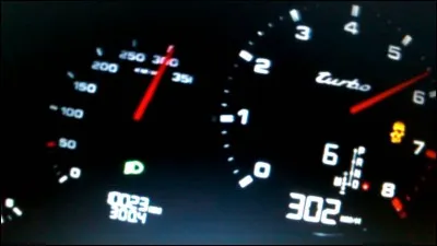 Quelle est la vitesse maximale du bolide ?