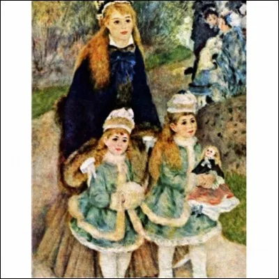 Qui a peint "La promenade" ?