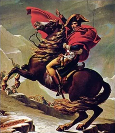 De quelle couleur est le cheval de Napoléon ?