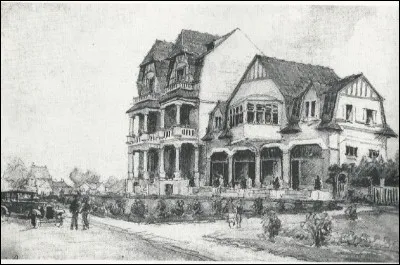 La Normandie était son lieu de villégiature. Quel est ce peintre aquarelliste qui fit de nombreuses aquarelles des villas de Criel-sur-Mer ?