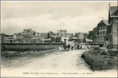 De nombreuses stations balnéaires voient le jour en Normandie grâce à la période Belle Epoque. En quelle année, Criel prend le nom de Criel-sur-Mer ?