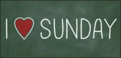 Et enfin, comment dit-on "dimanche" ?