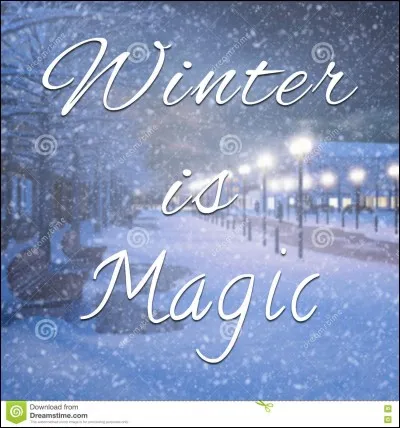 Allez, maintenant les saisons !
Comment dit-on "hiver" ?