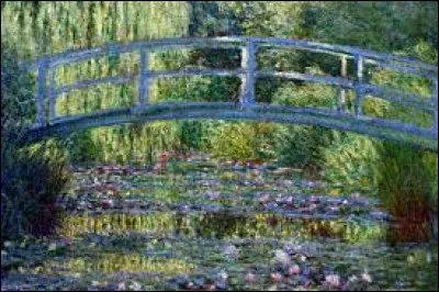 Quel est ce peintre, auteur de ce pont, qui est un des fondateurs de l'impressionnisme ?