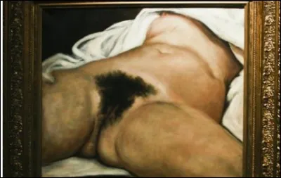 C'est l'aube de l'érotisme limite porno, cette toile a fait scandale à sa première exposition en 1866. Qui en est l'auteur ?