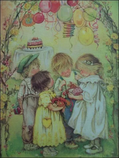 A quelle fête assistent les enfants ?