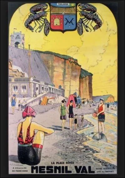 Un lieu très prisé à la fin du XIXe siècle que la station balnéaire de Mesnil-Val dotée d'un casino, de somptueux hôtels et de villas très anglo-normandes. Comment sont appelés les habitants de Mesnil-Val ?