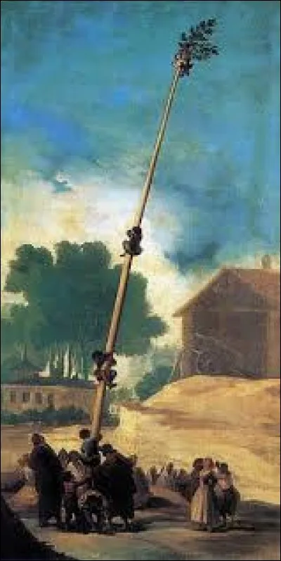 "Le Mât de cocagne" a été peint par ...