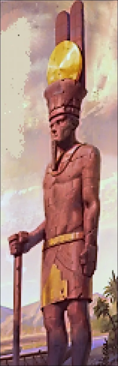 Ce n'est qu'au Nouvel Empire que se constitua le clergé qui épousera la fortune des rois de cette époque avec ce Dieu d'état. Qui est-il ?