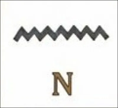 Ce signe unilitère désigne la lettre de l'alphabet indiquée, mais que représente-t-il ?