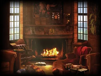 Qui apparaît dans la cheminée de la salle commune des Gryffondor ?