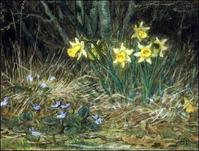 Qui a peint ces jonquilles ?