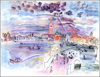 Celle-ci représente Venise, par qui est-elle signée ?