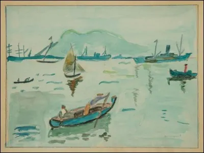 Qui a peint "Le port" ?