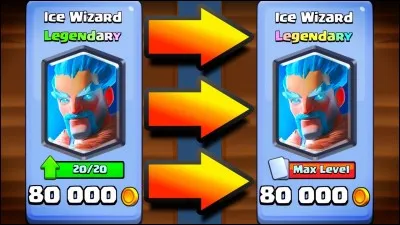 Quel est le niveau maximum des cartes légendaires ?