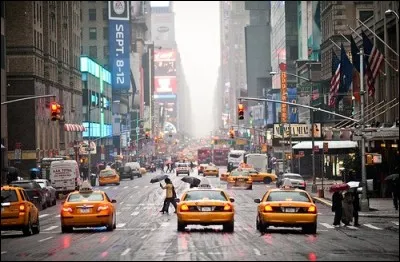 New York encore, et ses taxis jaunes, accueille aussi les personnages de la série... ?