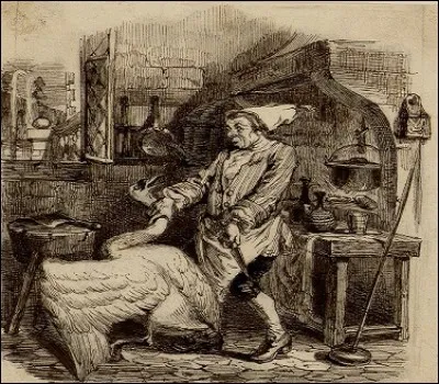 Il faillit terminer en soupe !