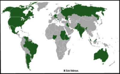 Combien y a-t-il d'États fédéraux dans le monde ?