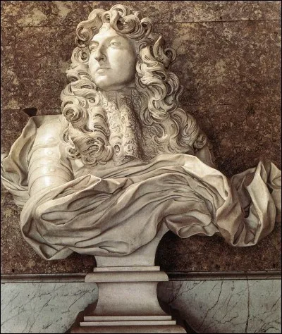 À Versailles, dans le Grand Appartement, dans le salon de Diane, on peut voir un magnifique buste de Louis XIV. Par qui a-t-il été sculpté ?