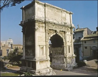 Cet arc de triomphe à Rome est celui de...