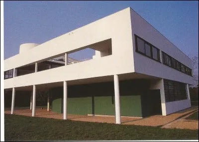 Son architecte est Le Corbusier...