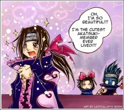 Qui s'est auto-proclamé "The cutest Akatsuki member ever lived" ?