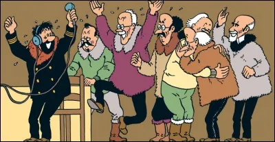 Savant espagnol, professeur à l'université de Salamanque, il a participé à l'expédition polaire dans "L'Étoile mystérieuse" : Porfirio de son prénom, quel est son nom ? [Le premier à droite]