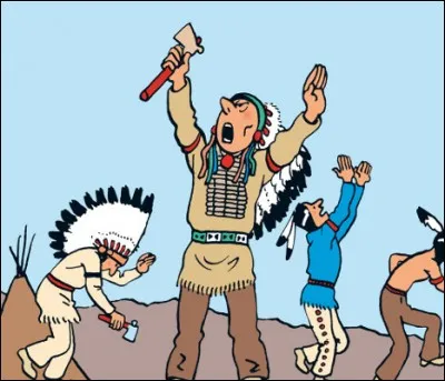 C'est le chef des Indiens dans "Tintin en Amérique" : de quel nom Hergé l'a-t-il affublé ?