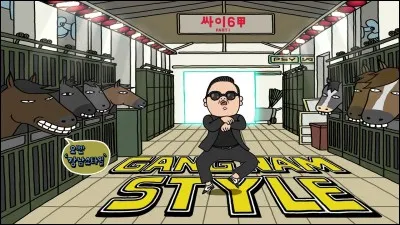 Chanson - Qui a chanté « Gangnam Style » en 2012 ?