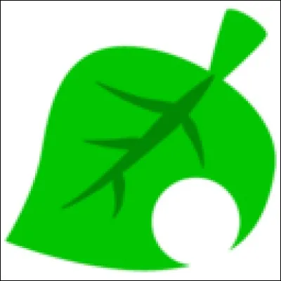 En marchant dans la rue, tu vois une feuille comme celle sur l'image.