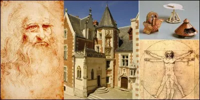 « La dame à l'Hermine » et « la belle Ferronnière » admirent le « portrait de musicien ». « Saint Jérôme » les rappela à l'ordre et leur demanda d'admirer « la Vierge aux rochers » ou « l'Adoration des mages ». « La belle Ferronnière » ne se montra pas et s'en alla avec « Lisa » et « La Dame à l'hermine » vers d'autres travaux de l'artiste !
Cette phrase bizarre vous permettra de reconnaître l'artiste et le lieu où il résida jusqu'a sa mort !