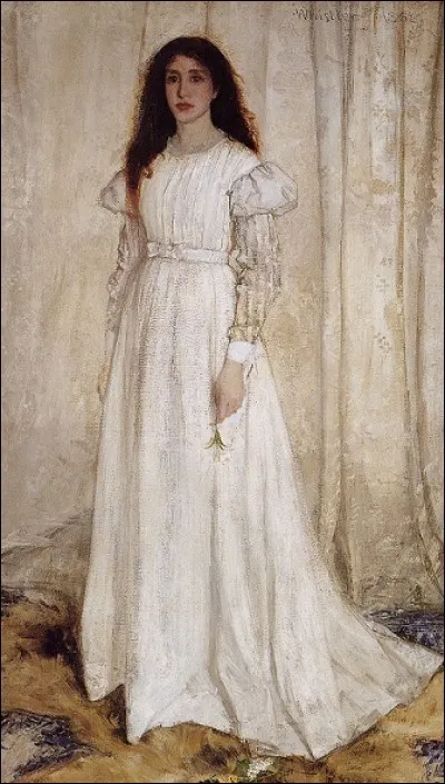 Quel est le titre de cette huile sur toile peinte par Whistler, en 1862 ?
