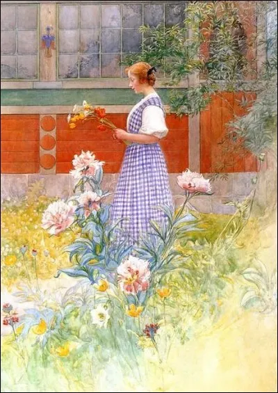 Qui a peint "Lisbeth et pivoines" ?