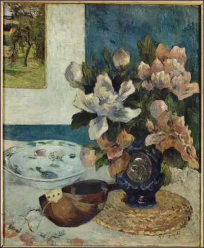 Qui a peint "Pivoine et mandoline chinoise" ?