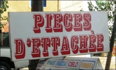 De ces trois entreprises, l'une n'a rien à voir avec la vente de pièces détachées de véhicule !