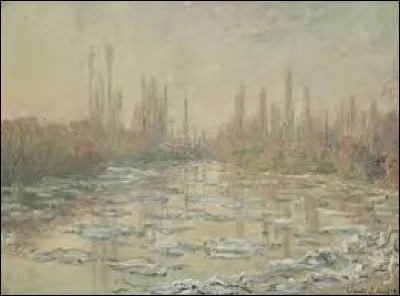 Que cherche à capter l'artiste avec ses coups de pinceaux si vifs ?