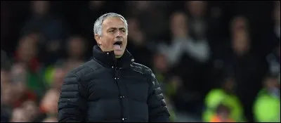 Quelle équipe José Mourinho entraîne-t-il en 2017 ?