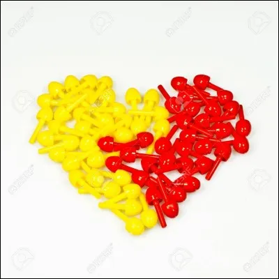 Et si on met plus de jaune que de rouge, on obtient...