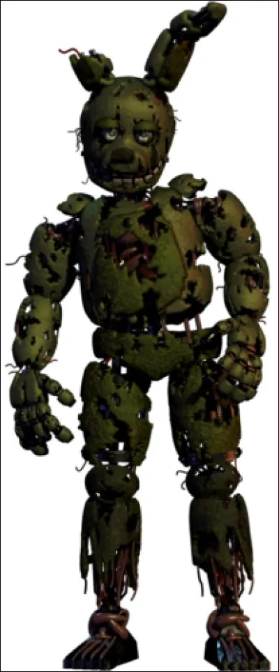 Avant, Springtrap était l'animatronic ...