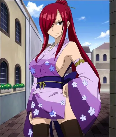Erza n'a pas de nom de famille officiel, c'est quelqu'un qui a décidé de lui donner le nom de "Erza Scarlett" à cause de la couleur de ses cheveux. Qui est la personne qui lui a donné ce nom ?