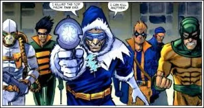 Comment sappelle le groupe de criminels commander par Capitan Cold ?