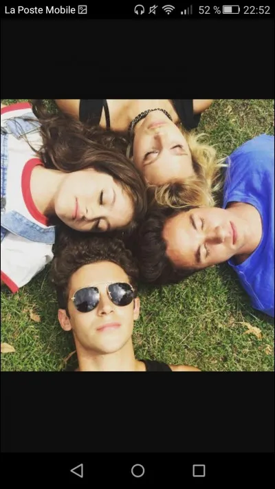 Comment s'appellent les 4 acteurs principaux ?