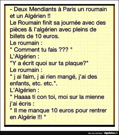 Je ne la trouve pas terrible, et vous ?