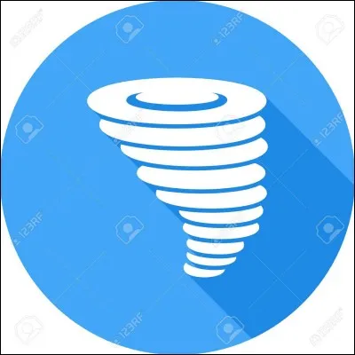 L'ouragan perd de l'énergie quand il arrive sur Terre.