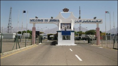 Avec quels pays la Jordanie a-t-elle une frontière ?