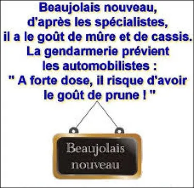 Dans les beaujolais village, il y en a un d'une robe rouge rubis, assez léger, nez de fruits rouges, d'épices, plus des notes végétales, c'est le ...